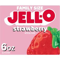 Jell-O gelatin dessert mix strawberry flavor