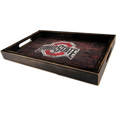 NCAA Ohio State Buckeyes Distressed Tray