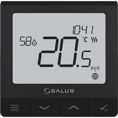 Salus Termostater Salus Rumtermostat Quantum SQ610BRF trådløs, sort