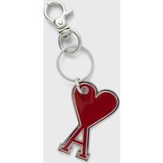 Ami Paris De Coeur Keyring - Red