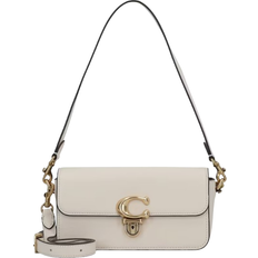 Fibbia Borse Coach Studio Baguette Bag - Brass/Chalk