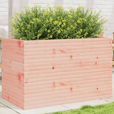 Krukker, Planter & Dyrkning vidaXL Plantekasse 110x60x68.5 cm Massivt Douglasgran Højbed