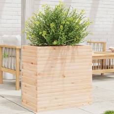 Krukker, Planter & Dyrkning vidaXL Plantekasse 70x40x68,5 cm Massivt Fyrretræ Højbed