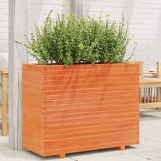 Fyr Højbede vidaXL Plantekasse 90x40x72 cm Massivt Fyrretræ Gyldenbrun Højbed