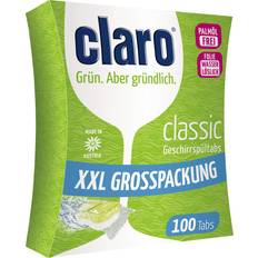 Spülmittel - Tabletten Küchenreiniger Claro Öko Classic Tabs Spülmaschinentabs, Palmölfreie vegane Geschirrspültabs Folie, 1