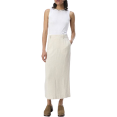 Splitt Skjørt Object Sanne Long Pencil Skirt - Sandshell