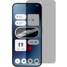 Skalo 2-PAK Nothing Phone 2a 5G Privacy Hærdet Glas Skærmbeskyttelse Sort