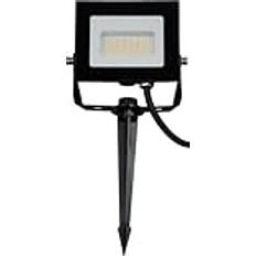 Heitronic Bolton 2.0 LED-projektør 20 W Jordspyd Stik Spotlight