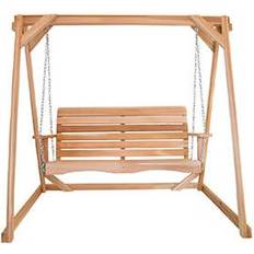 Metal Canopy Porch Swings 6-ft Swing A-Frame 4-ft Porch Swing Things Cedar