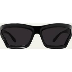 Loewe Black Arch Mask Sunglassses SHINY BLACK /SMOKE