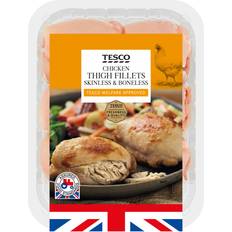 Tesco British Chicken Thigh Fillets 600G 600g