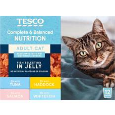 Adult Cat 12X100g Fish Select In Jelly