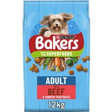 Bakers Adult Dry Dog Food Beef 12kg