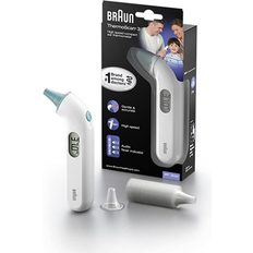 Braun thermoscan 3 ear thermometer professional accuracy, audio fever indicator