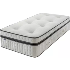 Single Beds - White Spring Mattress Silentnight 3000 Geltex Ultra Coil Spring Matress 90x190cm