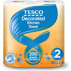 Tesco Decorated 2 Kitchen Towel