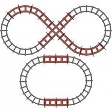 8 Track Set for Santa Fe Train