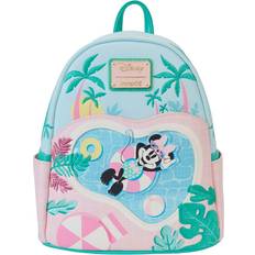 Loungefly School Bags Loungefly Minnie Mouse Vacation Style Mini Backpack Disney