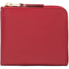 Comme des Garçons des GARCONS Classic Small Zip Wallet in Red Red.