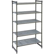 Cambro Camshelving Basics Plus 5 Tier Graphite Shelving System 152.5x214cm