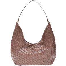 Adax Salerno Shoulder Mindy Bag - Taupe