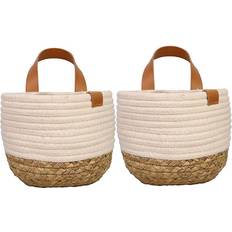 HKHBJS 2 Packs Hanging Flower Basket