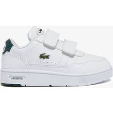 Infant's T-Clip Synthetic Trainers - White/Dark Green
