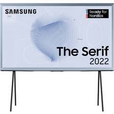 White smart tv Samsung QE50LS01B The Serif