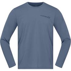 Norrøna Men T-shirts Norrøna Femund Tech Long Sleeve Sport Shirt - Blue