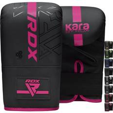 Leather Gloves RDX Bag Gloves for Heavy Punching Training