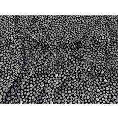 Viscose Fabrics Minerva Viscose Challis Fabrics Black