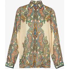 Zimmermann Överdelar Zimmermann Oversized Paisley Ottie Skjorta Med Knappar