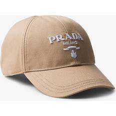 Prada Headgear Prada Cotton Drill Baseball Cap neutral