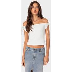 XS Blouses Edikted Jess Off Shoulder Top