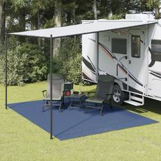 Homie vidaXL Tent Carpet Blue 4 x 3 m
