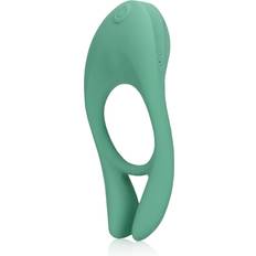 Sexleksaker LoveLine Ultra Soft Silicone Pointed Cock Ring Blue Grass grön