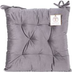 Velvet Chair Cushions Velvet Chair Cushions Grey (40x40cm)