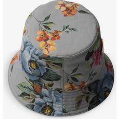 4XL Headgear Prada Reversible Floral Bucket Hat metallic