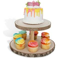 Wood Cake Stands Rustic Cake Stand