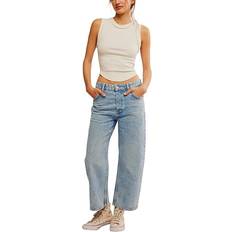 Femme - Taille unique Pantalons Free People Deep Trance Dropped Boyfriend Jeans - Sweet Dreams