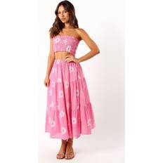 Francesca Two Piece Set Pink White