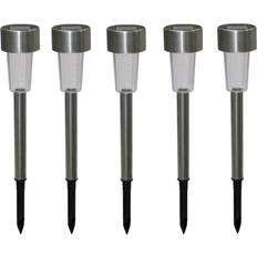 Stainless Steel Garden Ornaments Tesco Tesco 5 Solar Stake Lights