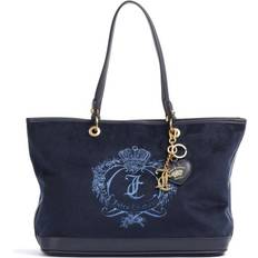 Blå Totevesker Juicy Couture Twig Heart L Shopper dunkelblau