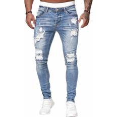 Shein Men Clothing Shein Manfinity LEGND Men Ripped Skinny Jeans