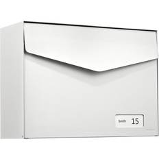 Valkoinen Kirjelaatikot MEFA Letter 113 w/ lock White