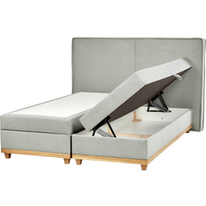 220cm Camas con Estructura Beliani Divan King Cama con Estructura