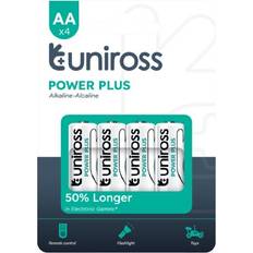LR6 AA Power Plus Alkaline Batteries Pack 4