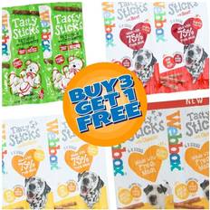 Pets Webbox delight dog treat chew sticks chicken, beef