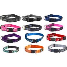 Pets Rogz designer collars, jellybean, scooter, beachbum, armed