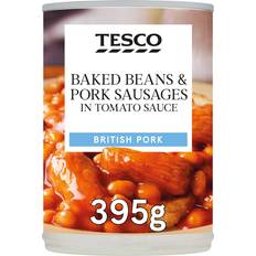 Sauces Tesco Baked Beans & Pork In Tomato Sauce 395g